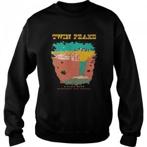 Twin Peaks A Place Both Wonderful And Strange Sweatshirt